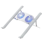 PowerMaster PM-24572 Çift Fan Taşınabilir Notebook Laptop Soğutucu Stand thumbnail 1