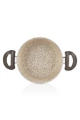 FALEZ Creamy 32 Cm Granit Derin Tencere - 4