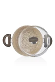 FALEZ Creamy 32 Cm Granit Derin Tencere - 3