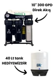 water jobs 10" 300 GPD Direk Akış Su Arıtma Cihazı // 40 LT TANK HEDİYEMİZDİR thumbnail 1