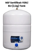 water jobs Su Arıtma Cihazı YERLİ NSF Sertifikalı 8Lt (2,2g) Tank - 1
