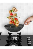 FALEZ Black Lıne 28 Wok Tava - 1