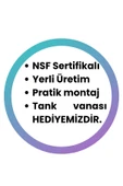 water jobs 40 Lt (11 galon) Su Arıtma Cihazı Temiz Su Tankı - 2