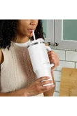 Contigo Kulplu Termos Bardak - Tumbler - Paslanmaz Çelik - Pipetli & Kapaklı – 29 Saat Soğuk - 5