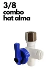 water jobs Su Arıtma Cihazı Için Pratik Combo Hat Alma Aparatı 3/8 - 1