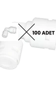 water jobs Su Arıtma Cihazı Filtre Dirseği / Quick - Quick Bağlantı /  100 ADET - 1