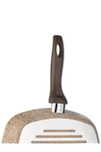 FALEZ Creamy Granıtec Kare Kapaksız Tava 28x28 - 4
