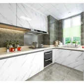 Mermer Desenli Yapışkanlı Tezgah Folyosu 5 mt. - 1