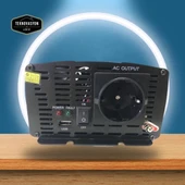 Alpex 1000 W Watt İnvertör 24 V/220 Volt Çevirici İnverter thumbnail 2