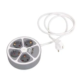 Vea VE-G604YU 4'lü 2 USB’li Anahtarlı 1.5 Metre Grup Priz - 3