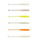 Mustad Aji Beaver Tail 64mm 12 Adet LRF Silikon Yem thumbnail 1