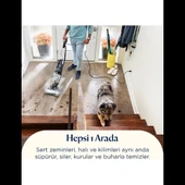 Bissell Crosswave Hydrosteam Pet Select Buharlı Dikey Süpürme ve Silme Makinesi thumbnail 8