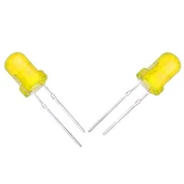 Halmet Mantar Led 4.8mm Sarı - 1