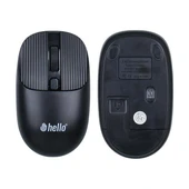 Hello HL-21808 Siyah 1000 DPI 2.4Ghz Kablosuz Bluetooth Mouse thumbnail 2