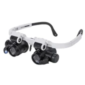 Sunup 2 Led Işıklı Pilli Büyüteçli Gözlük - 1