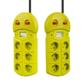 Vea VE-970B 6'Lı 1.5 Metre Grup Priz thumbnail 2