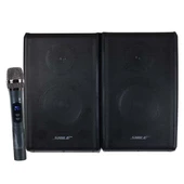 Shile KX-2 El Mikrofonlu Kumandalı USB, SD ve Bluetooth Taşınabilir Hoparlör thumbnail 1