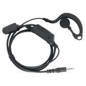 Powermaster PNC380-PNC350 Spiral Telsiz Kulaklık Arkalıklı - 1