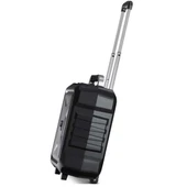 Magicvoice MV-2015 USB-SD-BT 1 El + 1 Yaka Mikrofonlu 300W Taşınabilir Şarjlı Hoparlör Anfi thumbnail 4