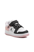 Cool Siyah Pudra Cırtlı Kız Çocuk Sneaker - 3