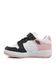 Cool Siyah Pudra Cırtlı Kız Çocuk Sneaker - 2