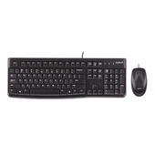 Logitech MK120 Usb Q Siyah Kablolu Klavye + Mouse Set thumbnail 2