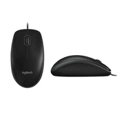 Logitech MK120 Usb Q Siyah Kablolu Klavye + Mouse Set thumbnail 3