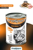 PROSPORT CHUNK TAVUK ETLİ YETİŞKİN KEDİ KONSERVE MAMA 400GR - 1