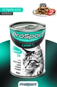 PROSPORT CHUNK KUZU ETLİ YETİŞKİN KEDİ KONSERVE MAMA 400GR - 1