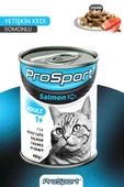 PROSPORT CHUNK SOMONLU YETİŞKİN KEDİ KONSERVE MAMA 400GR - 1