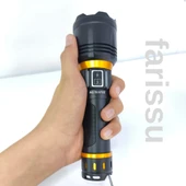 RT-453 50W 1000 Lumen 4800 mAh 1-1,5 km Menzilli Sarjli El Feneri - 5