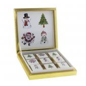 27 Adet Yılbaşı Çikolatası Madlen 4 Desenli - 4