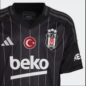 Beşiktaş Orijinal Lisanslı Nostalji Beyaz Bjk Forma thumbnail 3