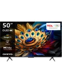 TCL 50C655 50'' 126 Ekran Uydu Alıcılı 4K Ultra HD Google QLED TV thumbnail 1