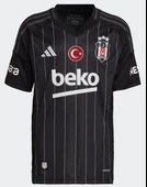 Beşiktaş Orijinal Lisanslı Nostalji Beyaz Bjk Forma thumbnail 1