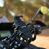 Knmaster TT-860 Titreşim Engelleyicili Tüm Motosikletlere Uyumlu Telefon Tutucu thumbnail 8