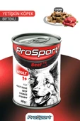 PROSPORT CHUNK SIĞIR ETLİ YETİŞKİN KÖPEK KONSERVE MAMA 400GR - 1