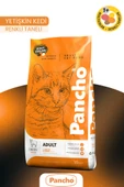 PANCHO RENKLİ YETİŞKİN KEDİ MAMASI 15KG - 1
