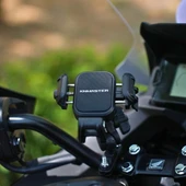 KNMASTER TT-870 Titreşim ve Hırsızlık Önleyici Motosiklet Telefon Tutucu thumbnail 3