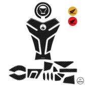 Honda CL250 2025 ile Uyumlu Kaydırmaz 6D Karbon 21 Parça Tank Pad Seti GC75 thumbnail 1