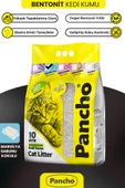 PANCHO MARSİLYA SABUNLU KEDİ KUMU 10 LT - 1