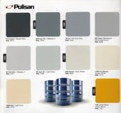Polisan Endüstriyel Boya Ral 5017 15 Kg - 2