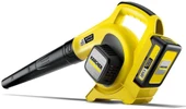 Karcher 18 V akülü yaprak üfleyici LBL 2 pil (hava hızı: 210 km/h, üfleme borusu, düz başlık, kazıma kenarı dahil, pilsiz) thumbnail 1