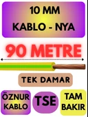Öznur 10 MM NYA Kablo Metre Seçenekli (Sarı-Yeşil) thumbnail 3