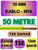 Öznur 10 MM NYA Kablo Metre Seçenekli (Sarı-Yeşil) thumbnail 7