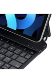 iPad Pro 12.9 (2022) Kılıf X9 Magic Manyetik Klavyeli Tablet Kılıfı - Siyah - 5