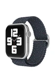 Apple Watch 38mm Star Kordon - Benekli Lacivert - 1