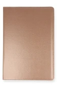 Samsung Galaxy Tab A7 10.4 Kılıf 360 Tablet Deri Kılıf - Rose Gold - 3