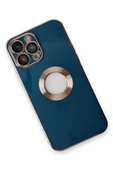 iPhone 14 Pro Max Kılıf Store Silikon - Mavi - 3