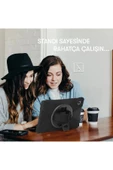 Huawei MatePad T10 9.7 Kılıf Amazing Tablet Kapak - Siyah - 5